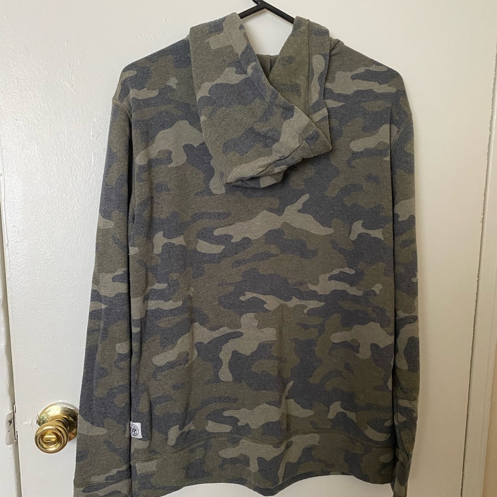 Camo Fitted Hoodie